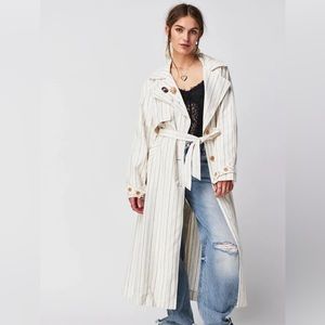Free People Melia Mac Coat Small Color Ivory